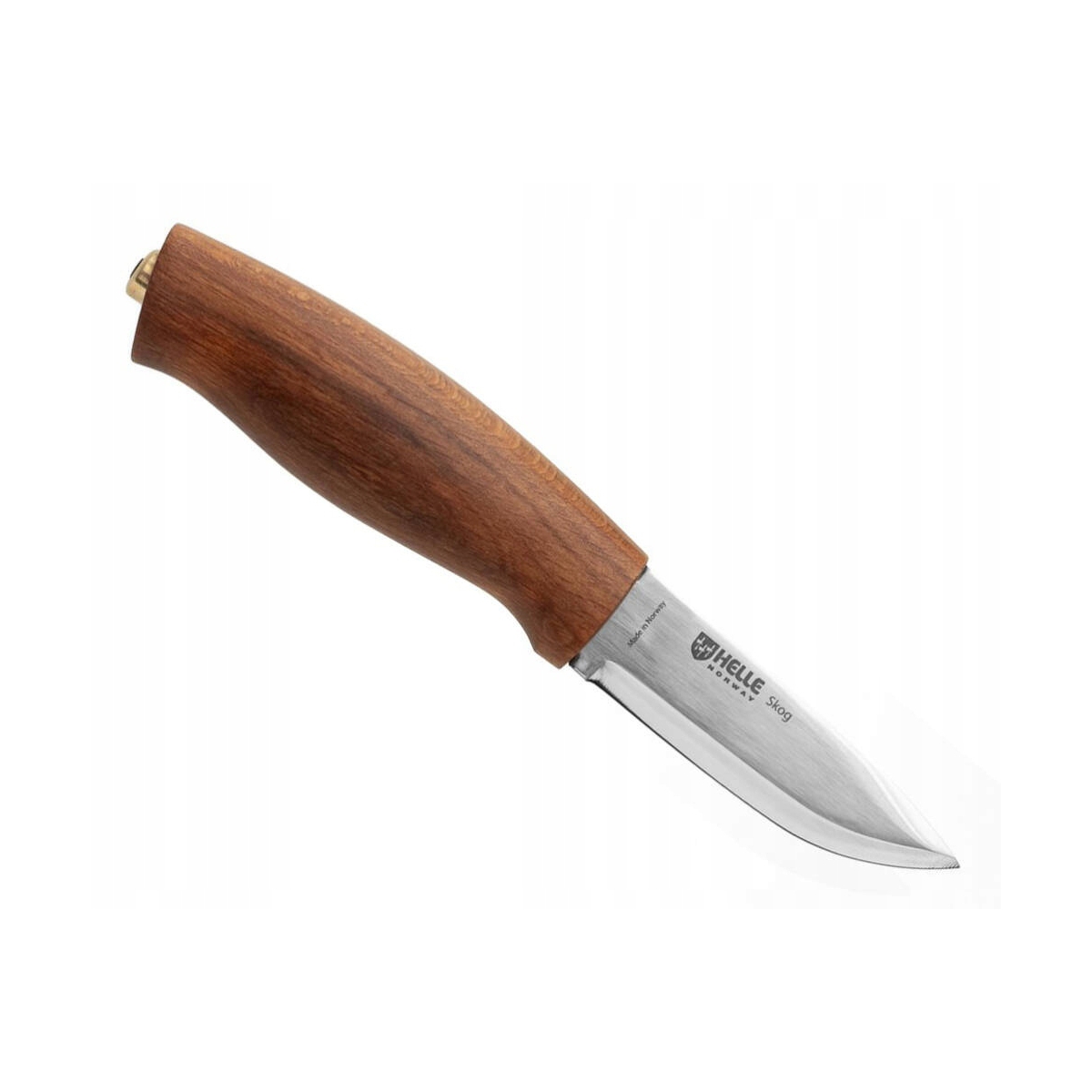Nůž Helle Skog 200083 H3LS 76 mm scandi drop point buk Norsko