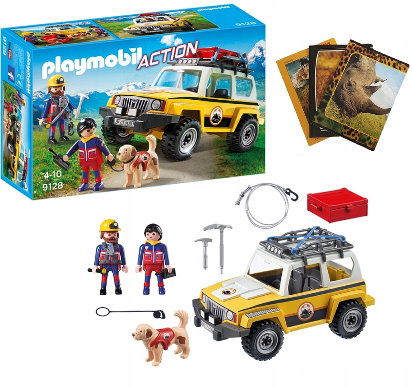 

Playmobil Klocki 9128 Pojazd Ratownictwa Górskiego