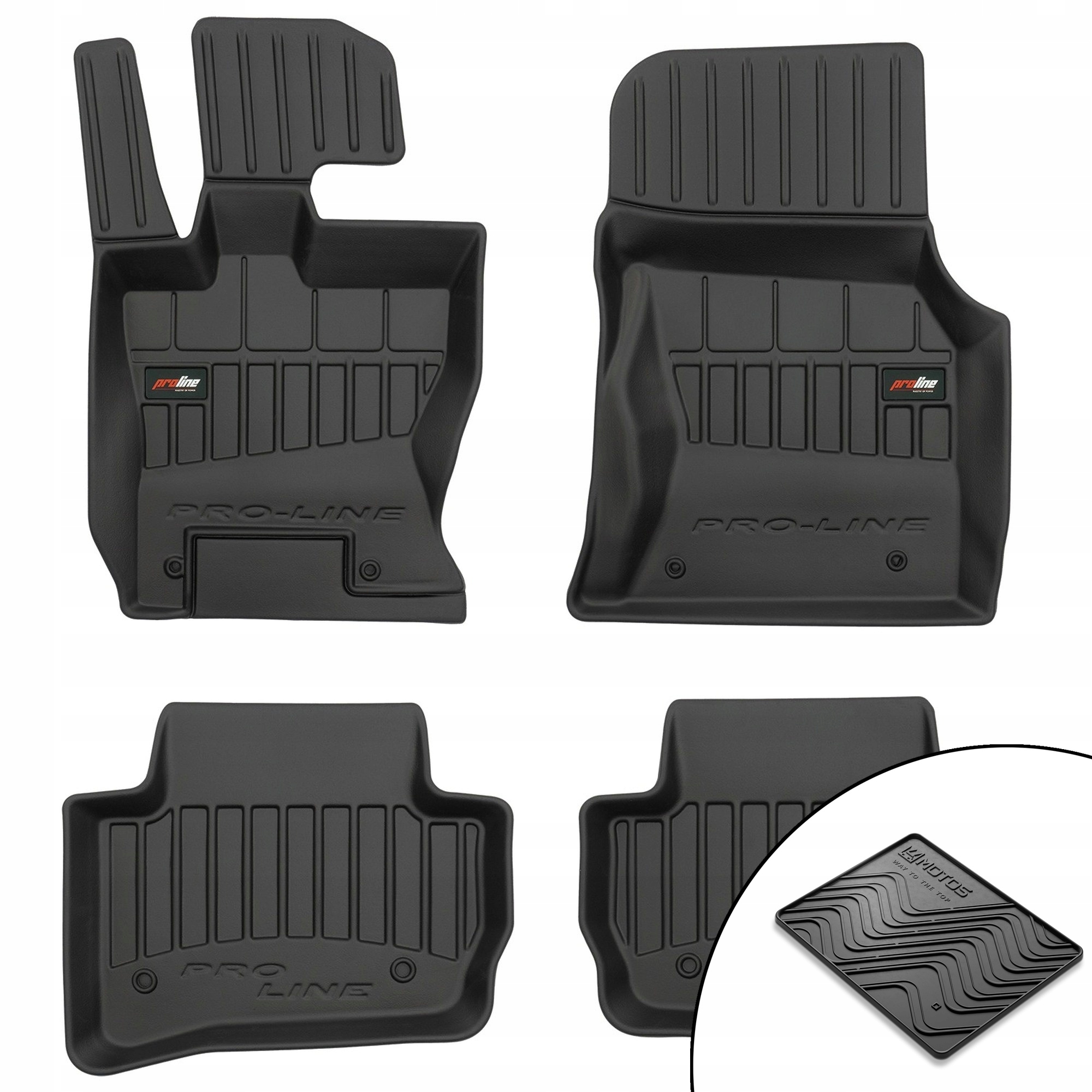 Gumové rohože 3D Land Rover Range Rover Velar od roku 2017 rohož zdarma