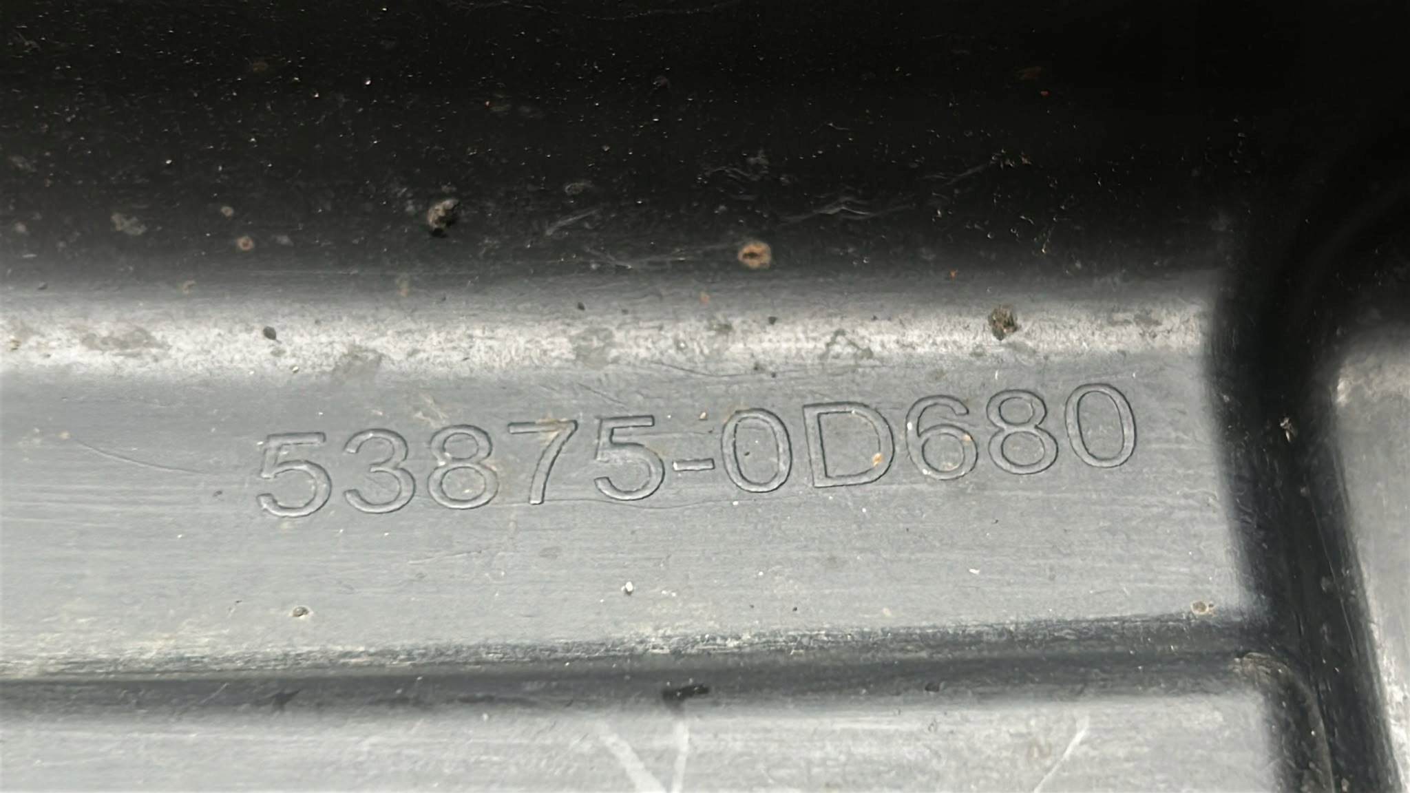 mudguard right right front front TOYOTA YARIS III 17-20
