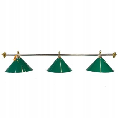 Lampa bilardowa 3-kloszowa Elegance Green