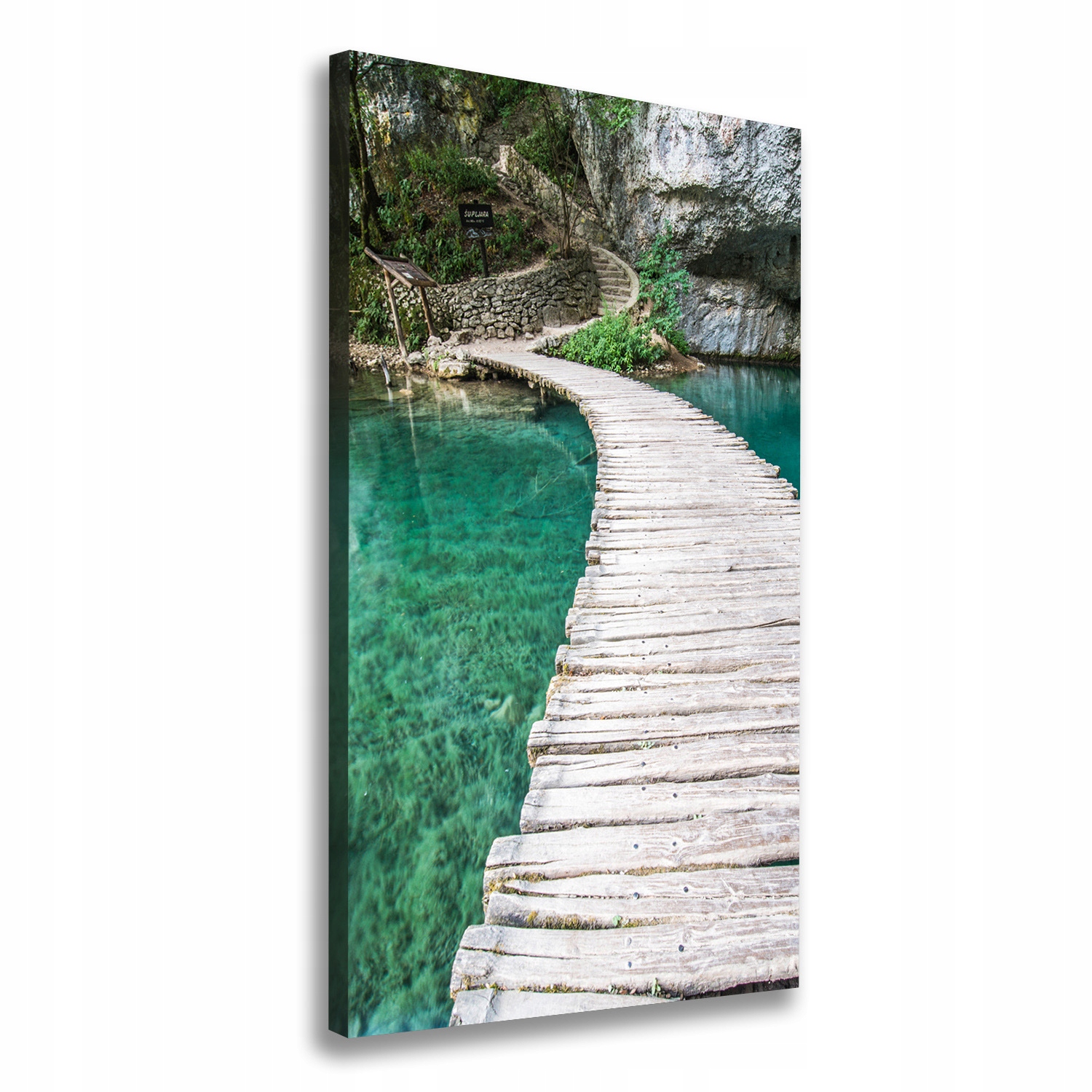 

Foto obraz na płótnie Jeziora Plitwickie 70x140 cm