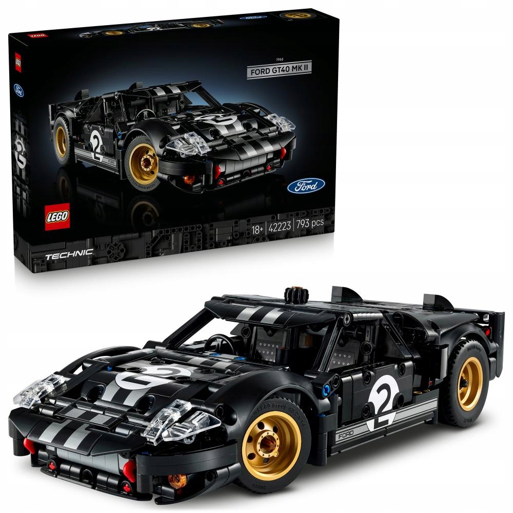 Lego 42223 Technic Závodní auto 1966 Ford GT40 Mkii