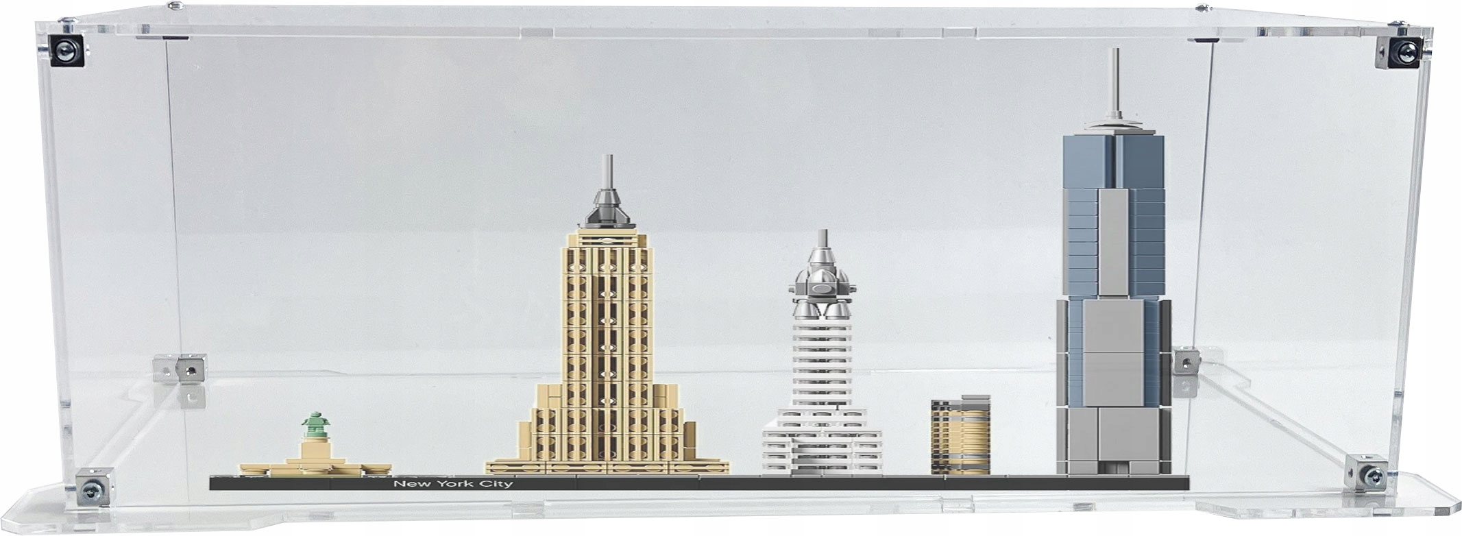 Vitrína s podstavcem Drewlandia pro sadu Lego 21028 Architecture New York