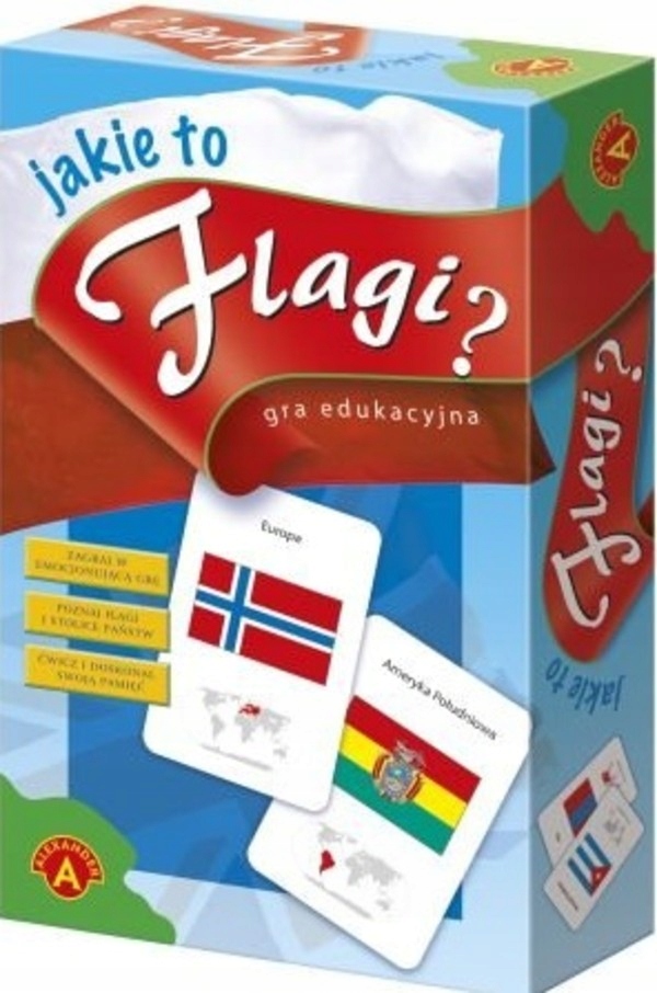 

Gra edukacyjna Jakie to flagi