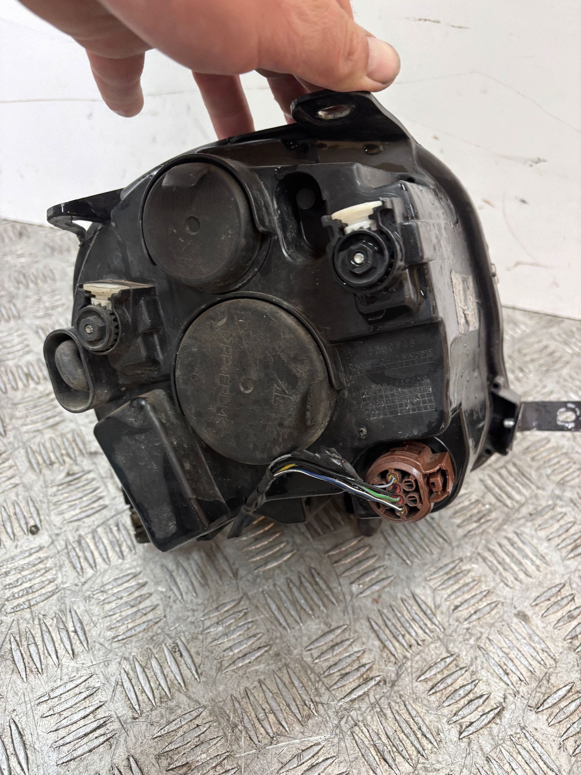 REFLEKTOR light left FIAT 500 07