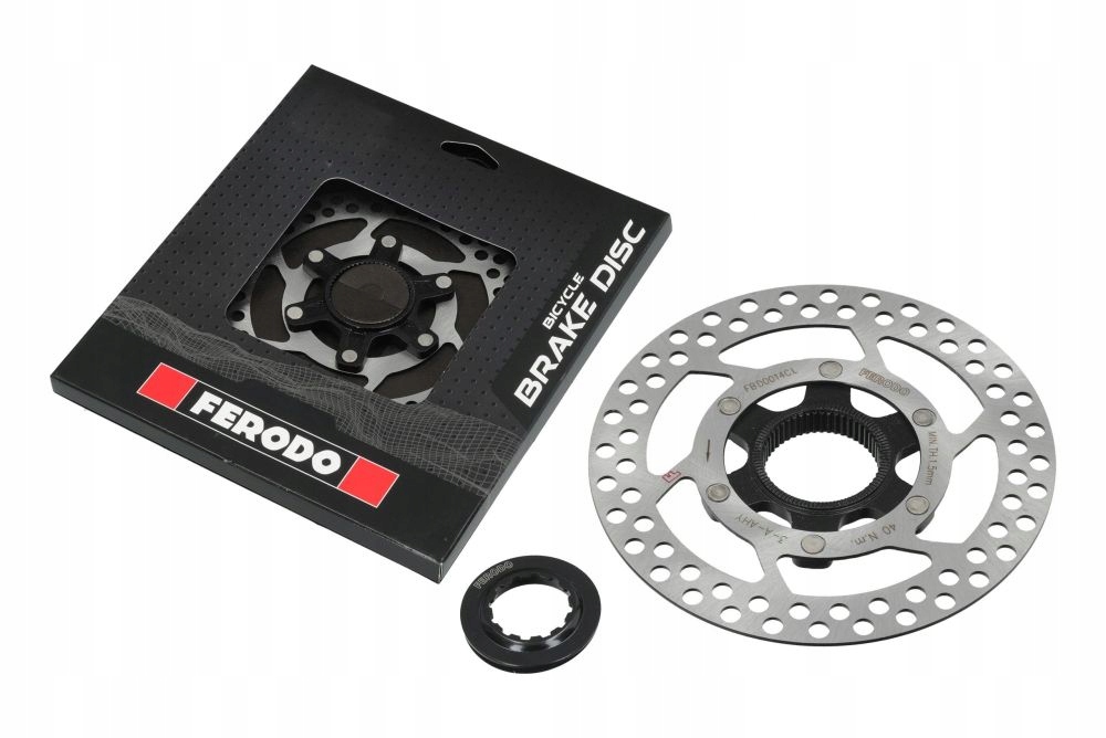 Tarcza hamulcowa rowerowa Ferodo Road 140mm CL aero
