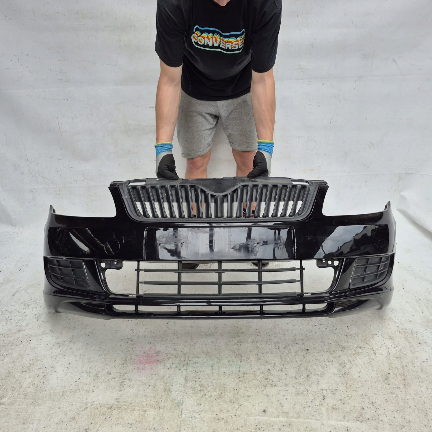 SKODA FABIA II 2 MONTE CARLO LIFT 10-14 bumper front front