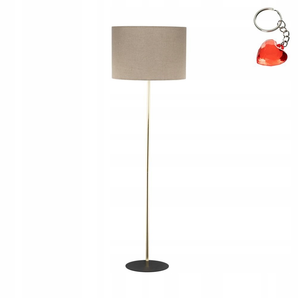 Podlahová lampa Umberto Linen Gold 16035 Tk Lighting