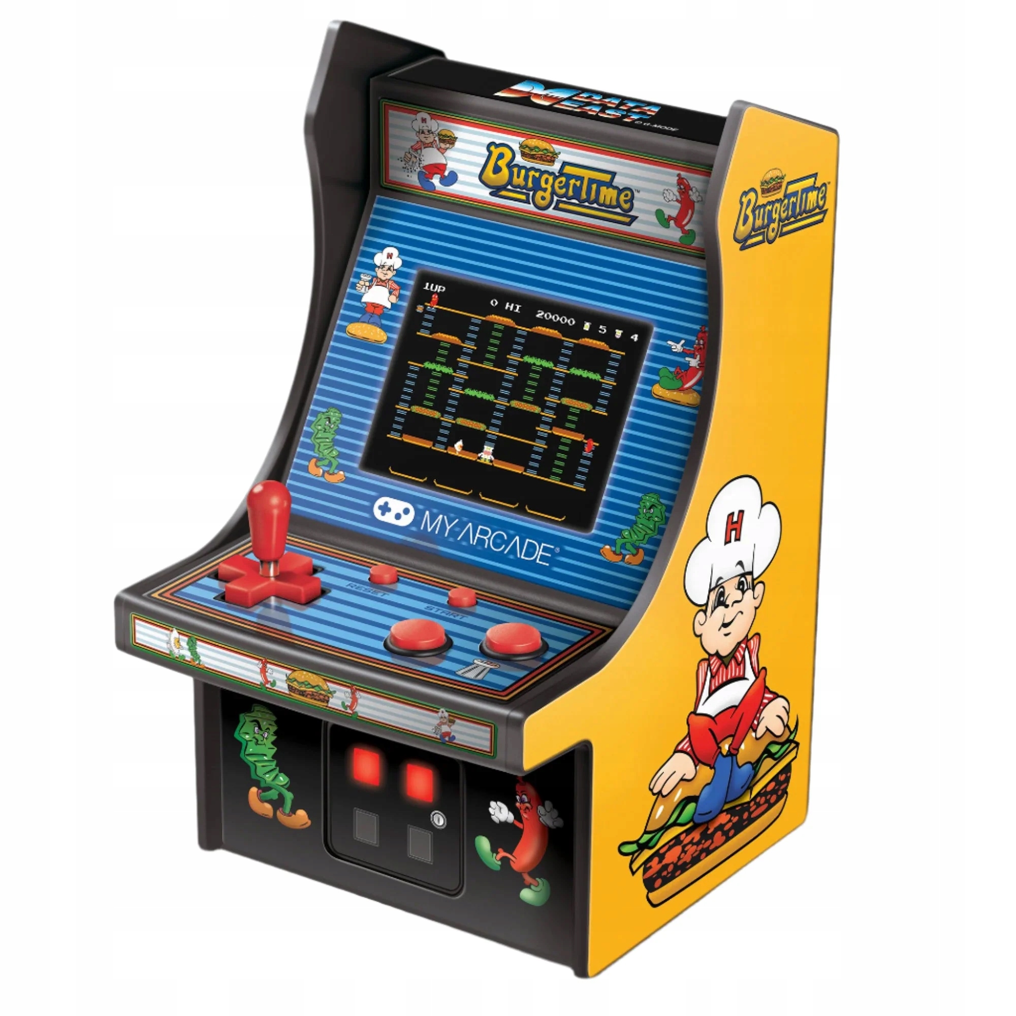 My Arcade Konsola do Gier Retro Burger Time Micro Player DGUNL-3203