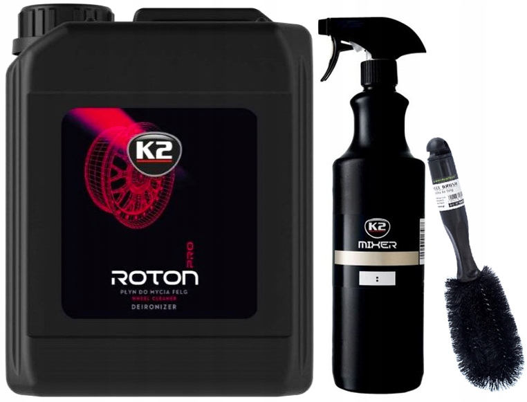 K2 ROTON PRO ZEL DO MYCIA FELG 5L BUTELKA SZCZOTKA
