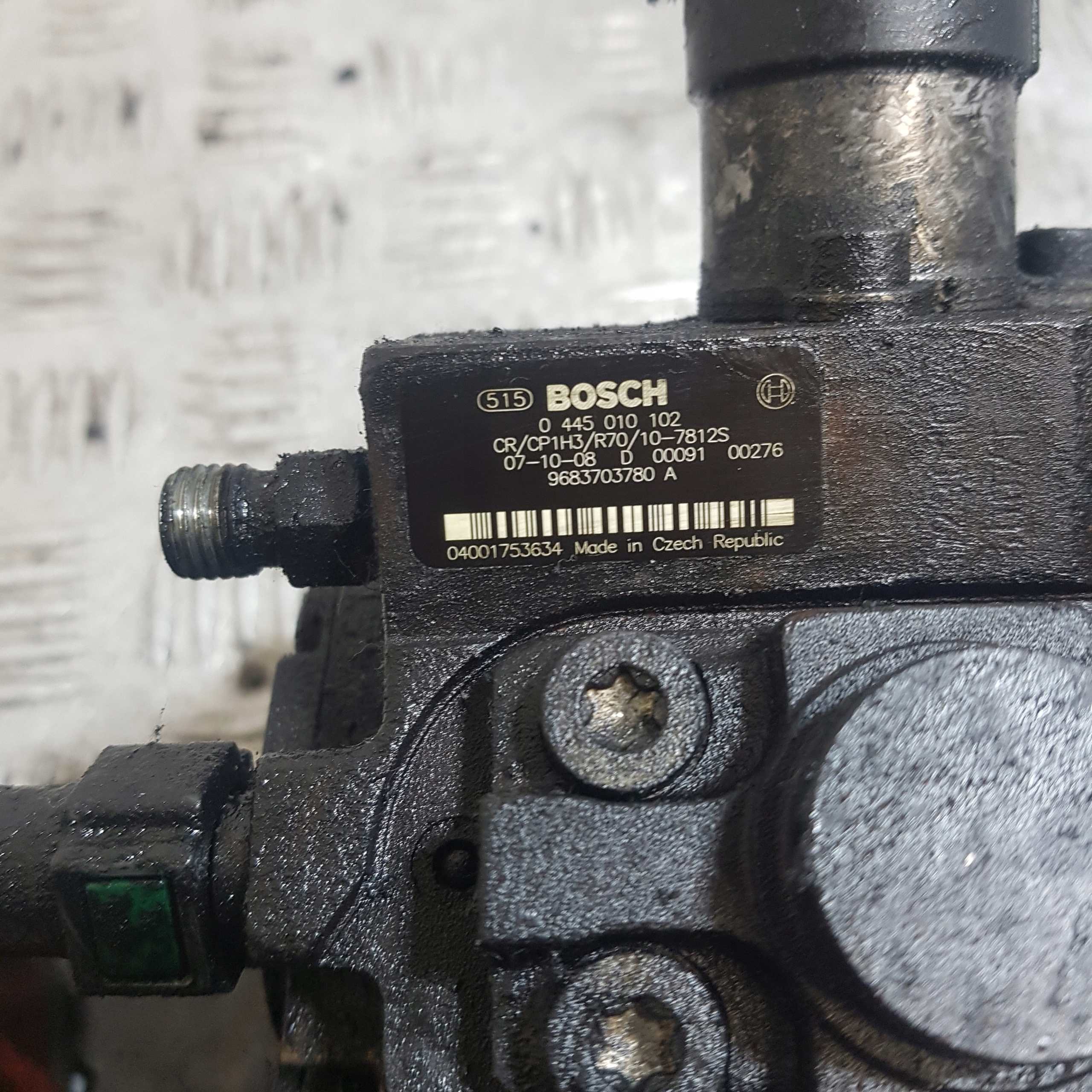 Pompa WYSOKIEGO pressione CITROEN C3 0445010102