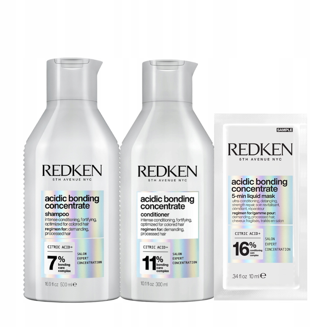 Redken Acidic Bonding Concentrate szampon odżywka do włosów 300ml