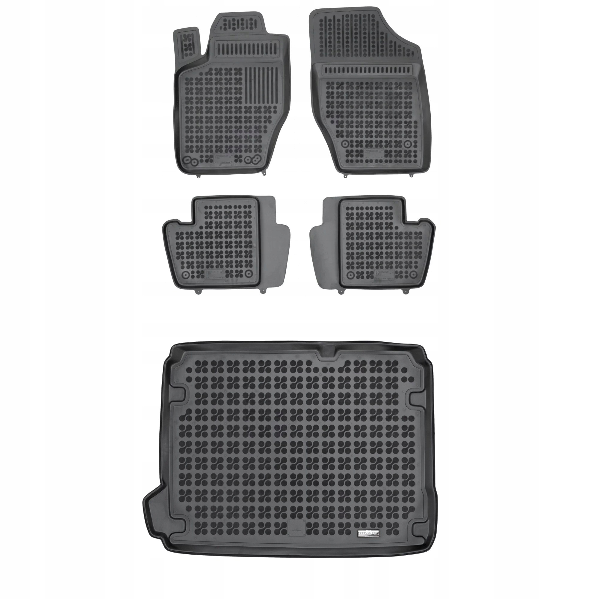 Gumová sada kobercov a rohoží Citroen C4 II 2010-2017