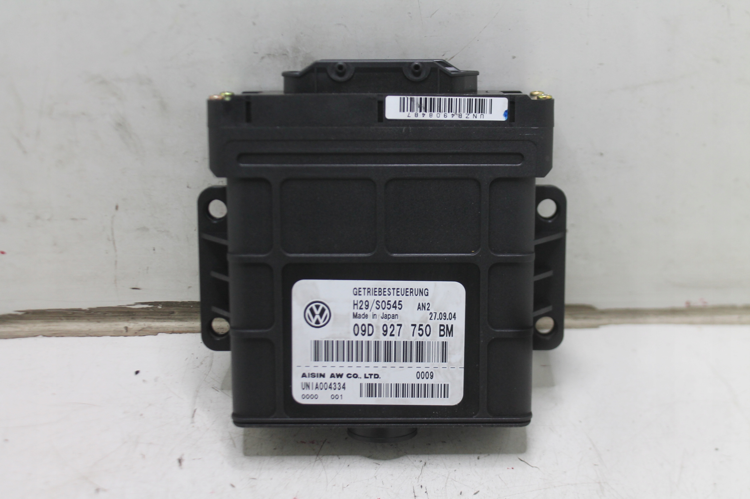 module control unit gearboxes 09D927750BM VW TOUAREG 7L 5.0 TDI 02-06