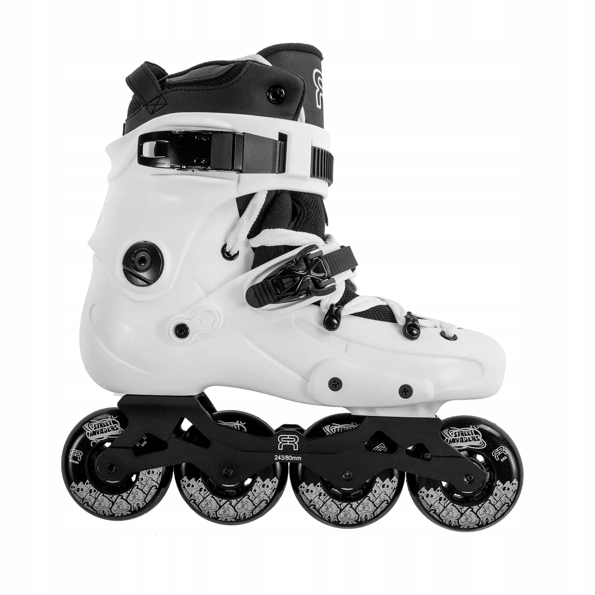 ROLKI FR SKATES FR1 80 WHITE ROLKI MIEJSKIE URBAN FREERIDE