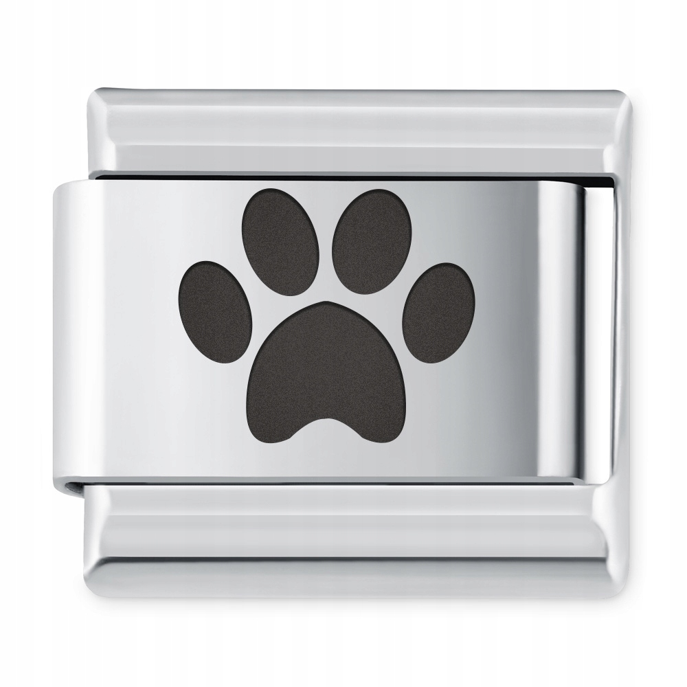 

Italian Charms Symbole Zwierzęta Łapka Grawer