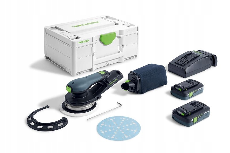 Festool Mobilní Aku Bruska Výkonná S Led Etsc 2 150 4,0 Systainer Set