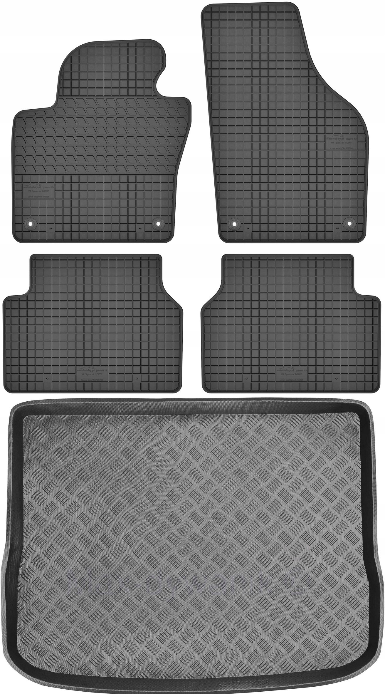 

Volkswagen Tiguan I 5os 2007-2013 Dywaniki mata