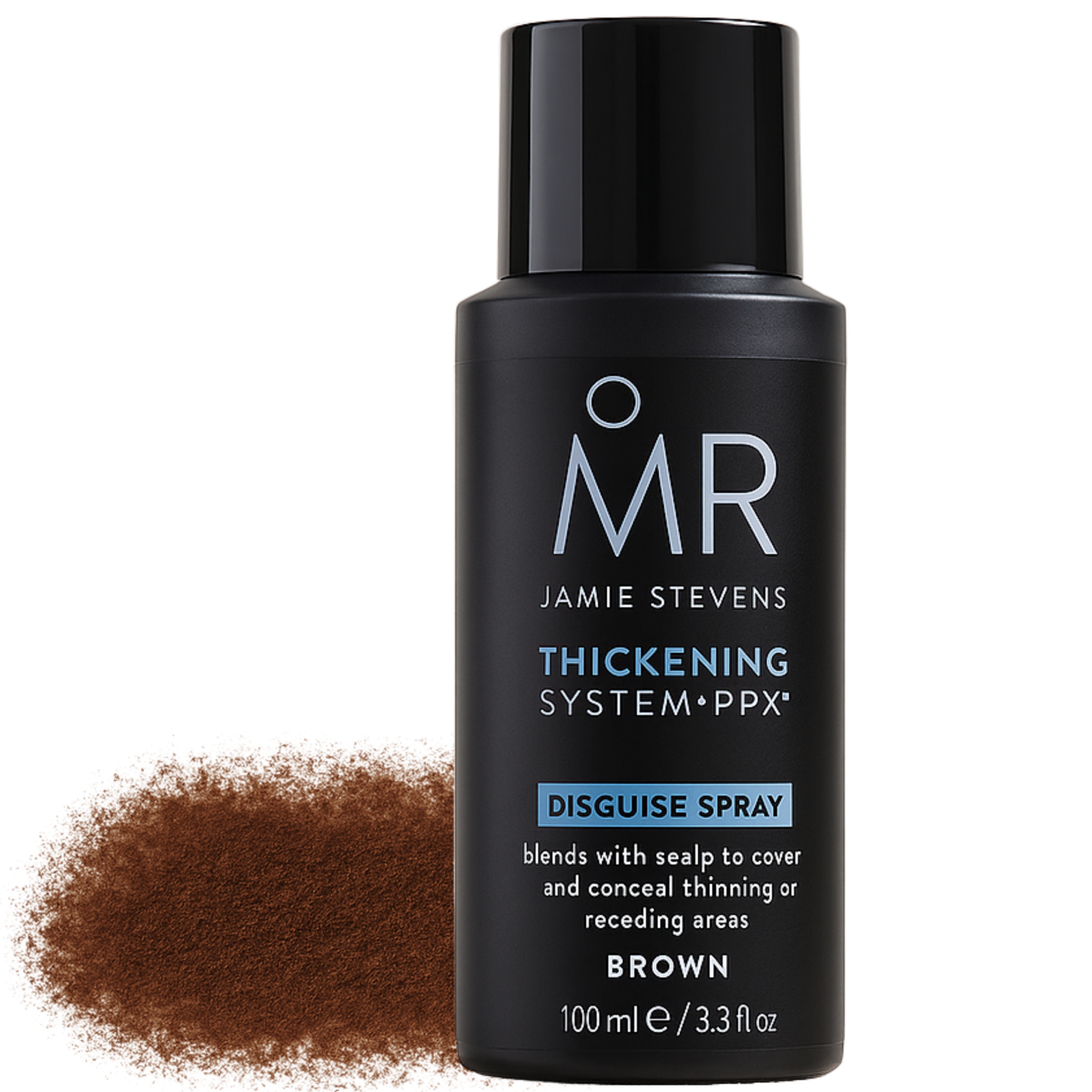 Mr Disguise 100 ml Zahušťování dutin Mikrovlákna na vlasy Středně hnědá