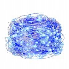 

Lampki Druciki 30 Led Niebieskie 3 m