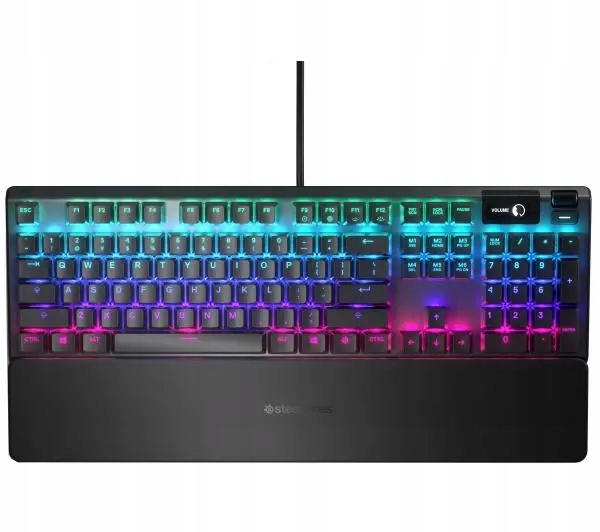 Klawiatura SteelSeries Apex 5 Rgb Gamingowa Usb Oled przewodowa