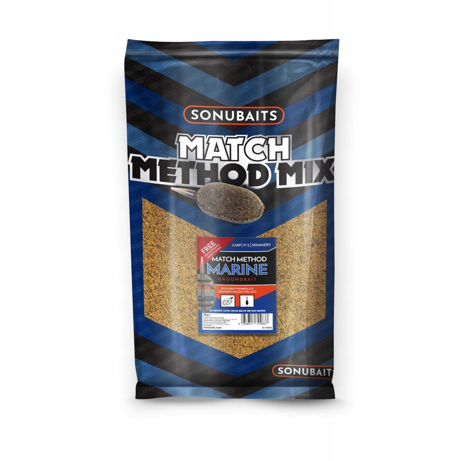 Zanęta Sonubaits Match Method Marine 2kg S1770043