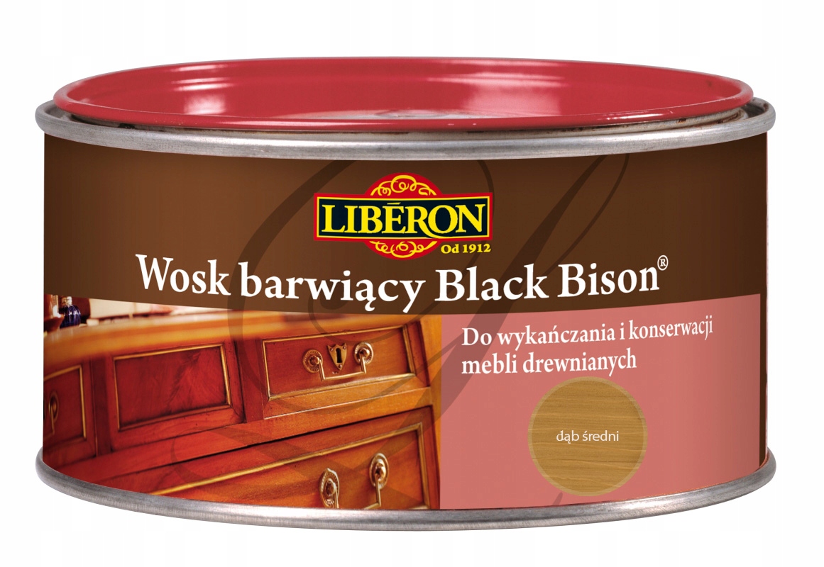Liberon wosk barwiący do drewna Dąb średni 0,5L