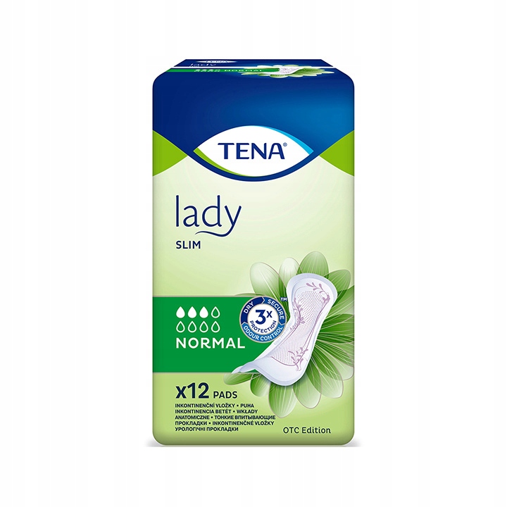

Tena Lady Slim Normal, podpaski specjal. 12 sztuk