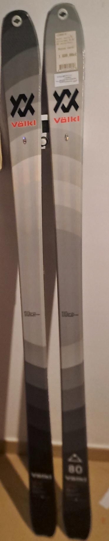 NARTY SKITOUROWE VOLKL RISE 80 SKITUROWE 170 cm NIEUŻYWANE