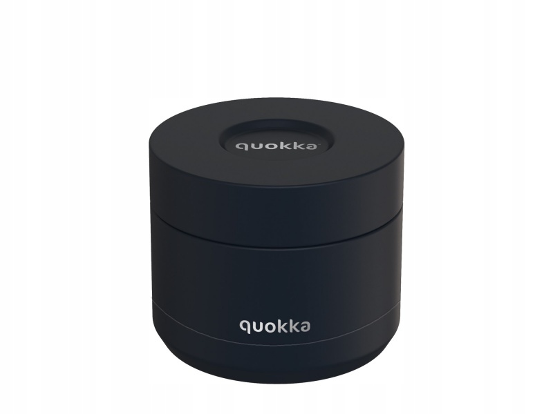 Quokka Whim, Pojemnik termiczny ze stali nierdzewnej na żywność Black, 360ml, 40014