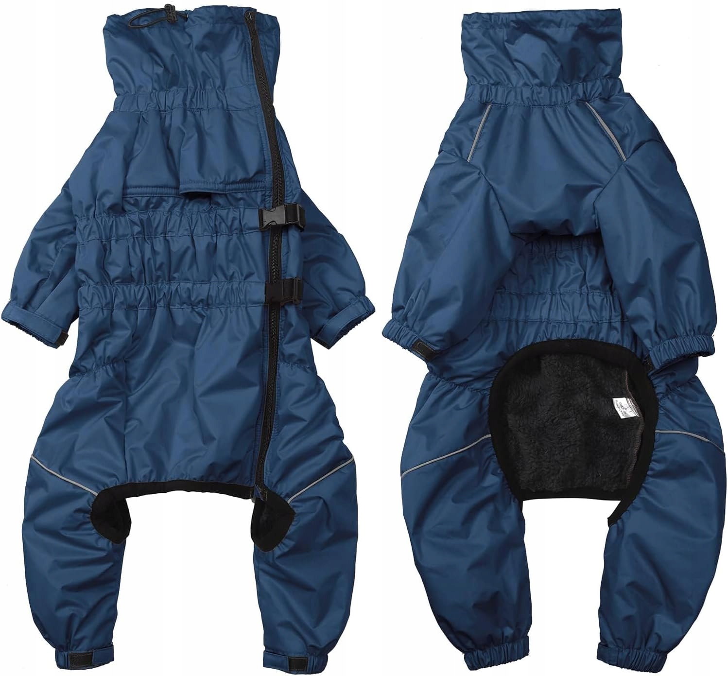 Levně Zimní kombinéza pro psa, kalhoty 1/2 s nohavicemi, velikost S