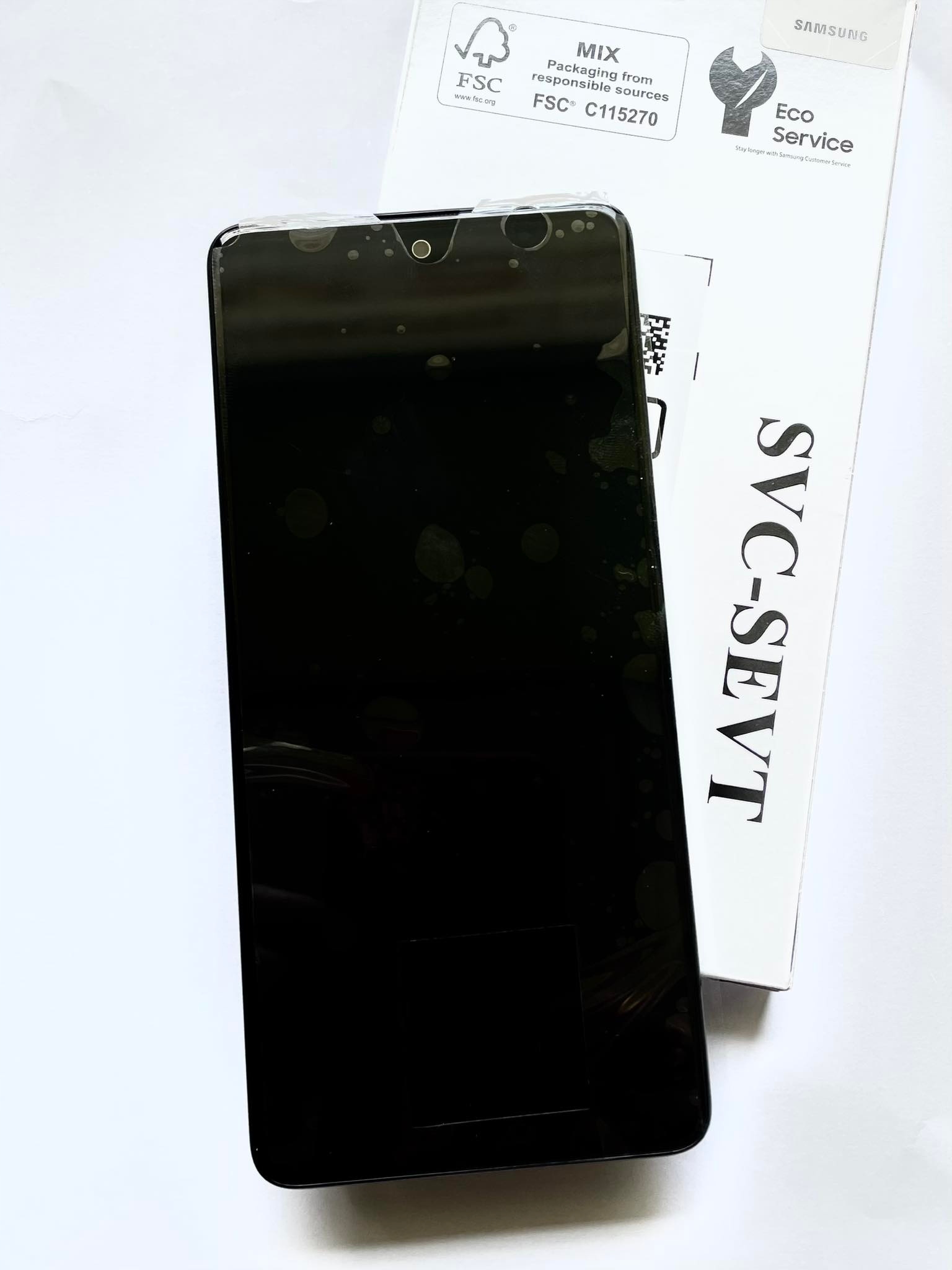 Wyświetlacz LCD Samsung A51 A515 Ramka ORYGINAŁ