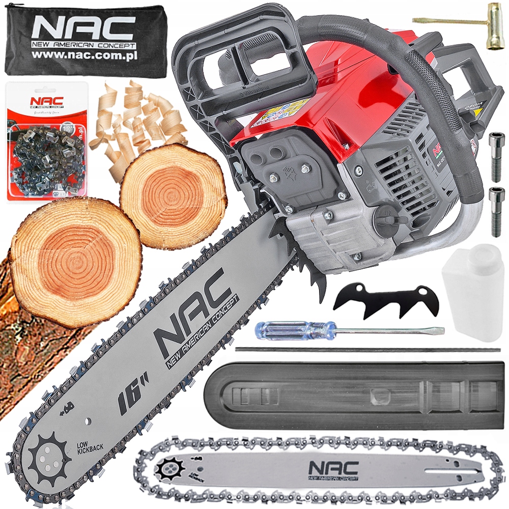 Nac Motorová Pila Řetězová Motorová Pila Na Strom 40 CM CST45-40-09AC