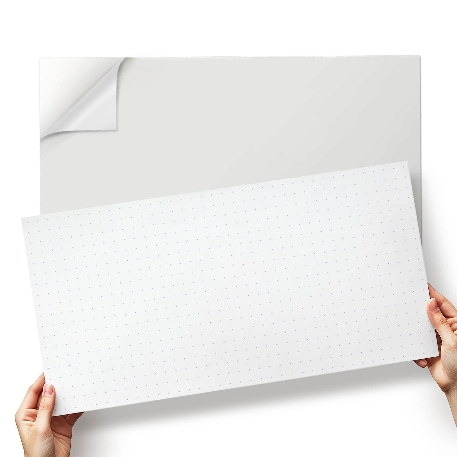 Sada Pvc vinylových dlaždic Síťovaný motiv s body 6x60x30 cm
