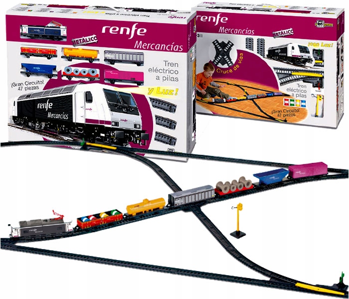 

Hiszpańska Kolejka Elektryczna Pequetren Metal 888