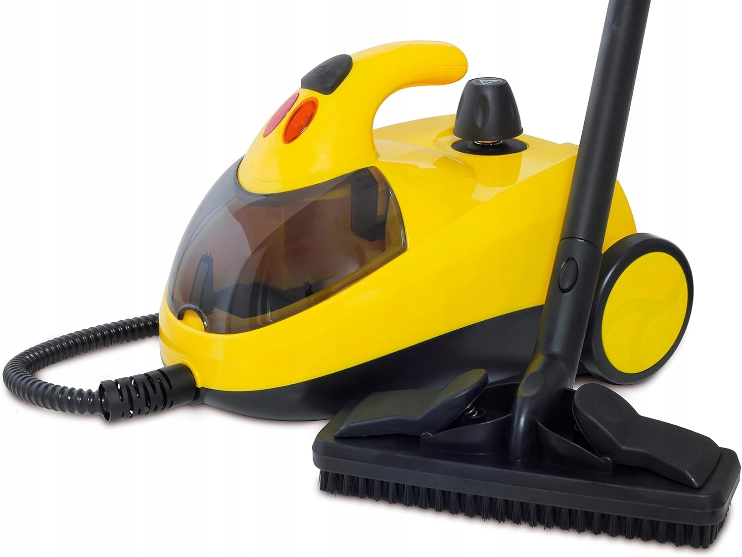 Parní čistič Parní mop Sada nástavců Silný Víceúčelový Žlutý