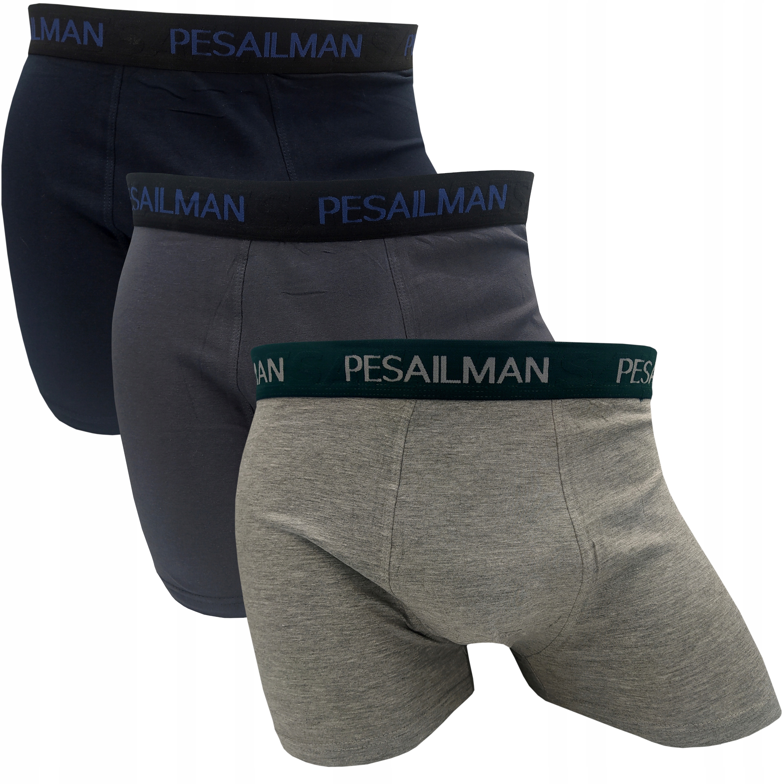 3X KLASYCZNE BOKSERKI MĘSKIE PESAIL