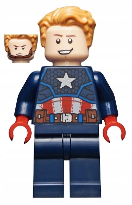 Lego Figurka Heroes Captain America sh741