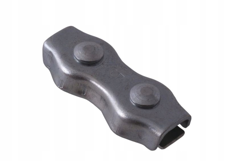 ZACISK DO LINY SIODEŁKOWY RYNIENKOWY PODWÓJNY 6MM