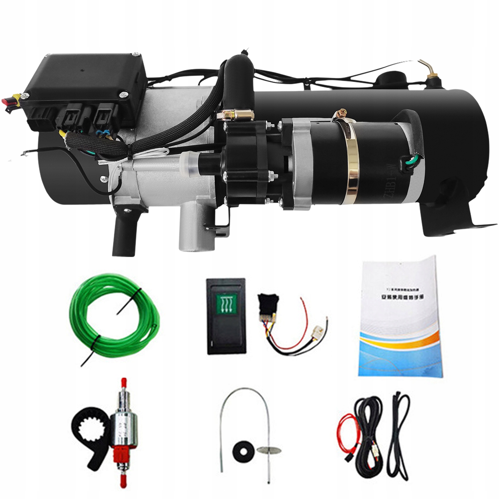 Automobilový předehřívač naftový topení 12V 10kW vodní topení parkovací kotel