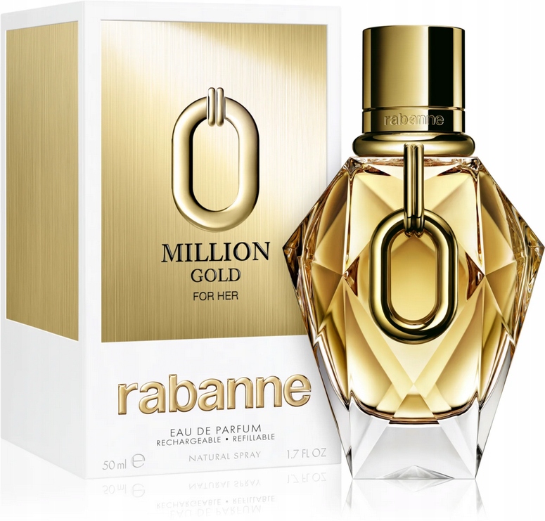 Paco Rabanne Million Gold For Her 50ml Edp Woda Perfumowana Perfumy Damskie