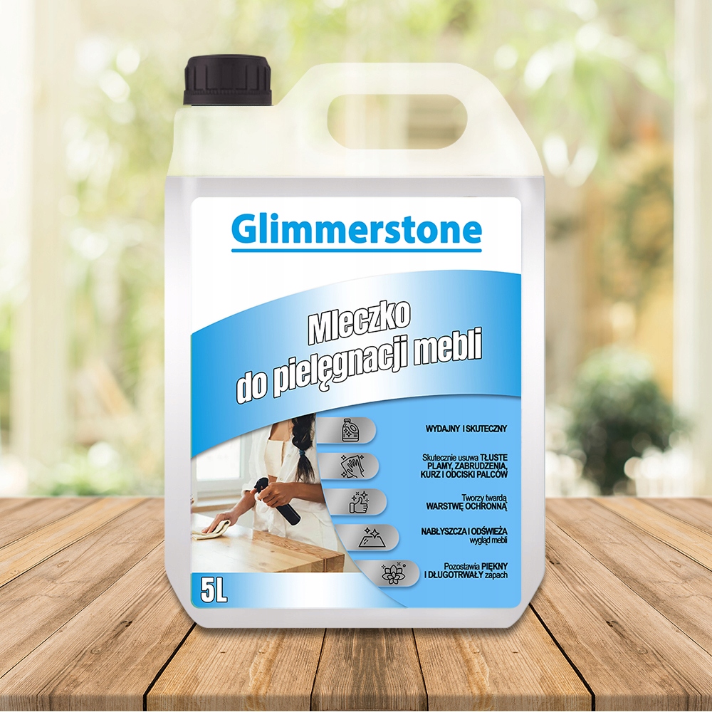 Antistatický přípravek pro péči o nábytek – Mléko Pro Péči 5L