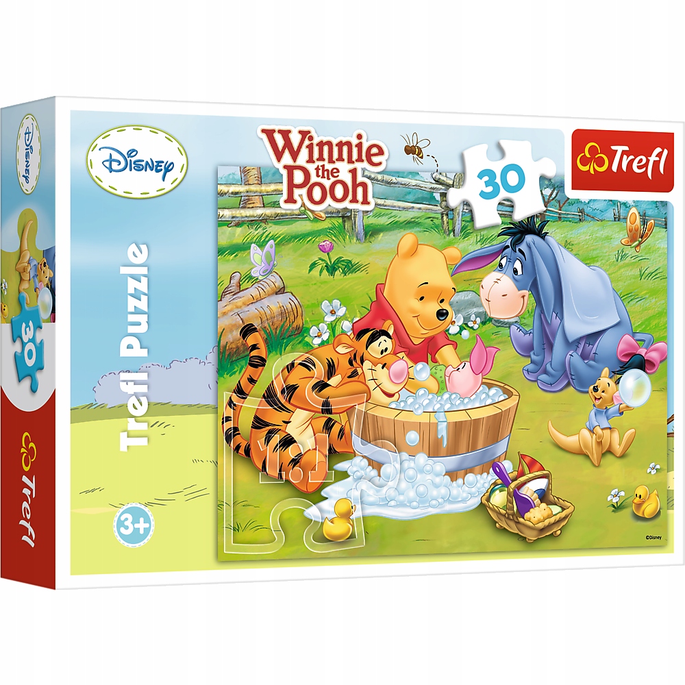 

Puzzle Kąpiel Prosiaczka Kubuś Puchatek 30 El
