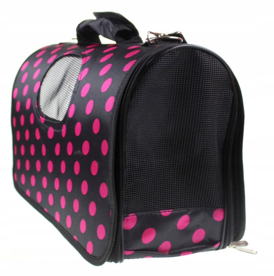 Levně Přepravní Taška přepravka pro psa kočku Velká 53cm XL Vzory
