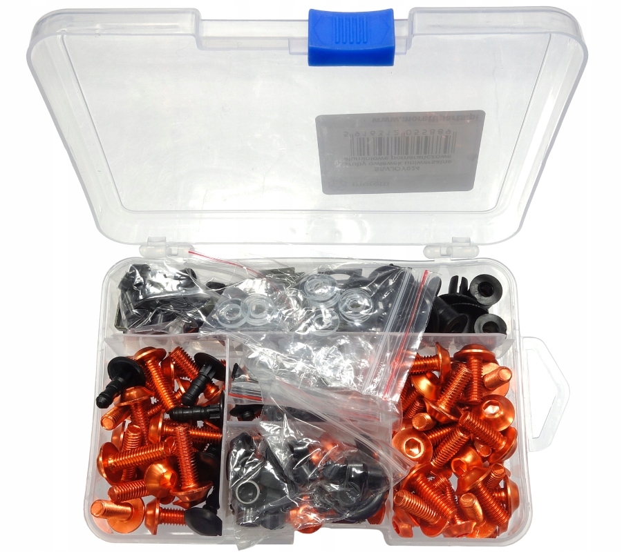 MOR.8.2984 - Болты обтекателя универсальные алюминиевые оранжевые