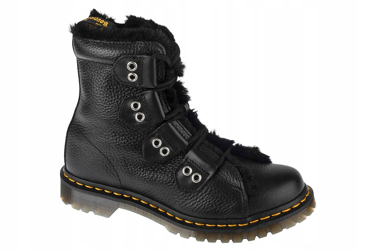 Glany Dr. Martens 1460 Lace To Toe Fur Lined r.36