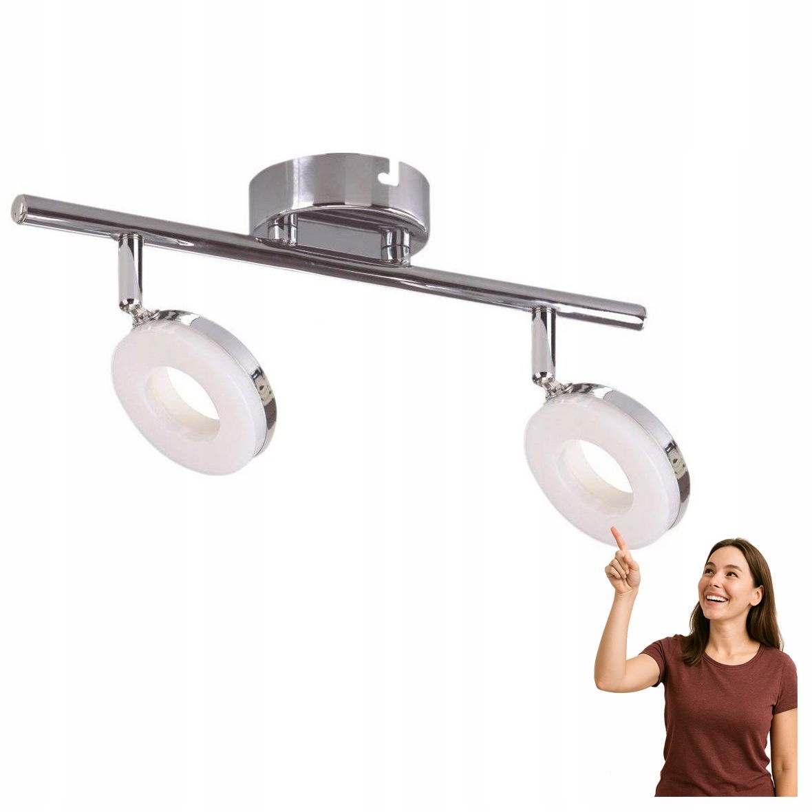Led spotová reflektorová lampa 2x5W Thema 92-60778 Candellux