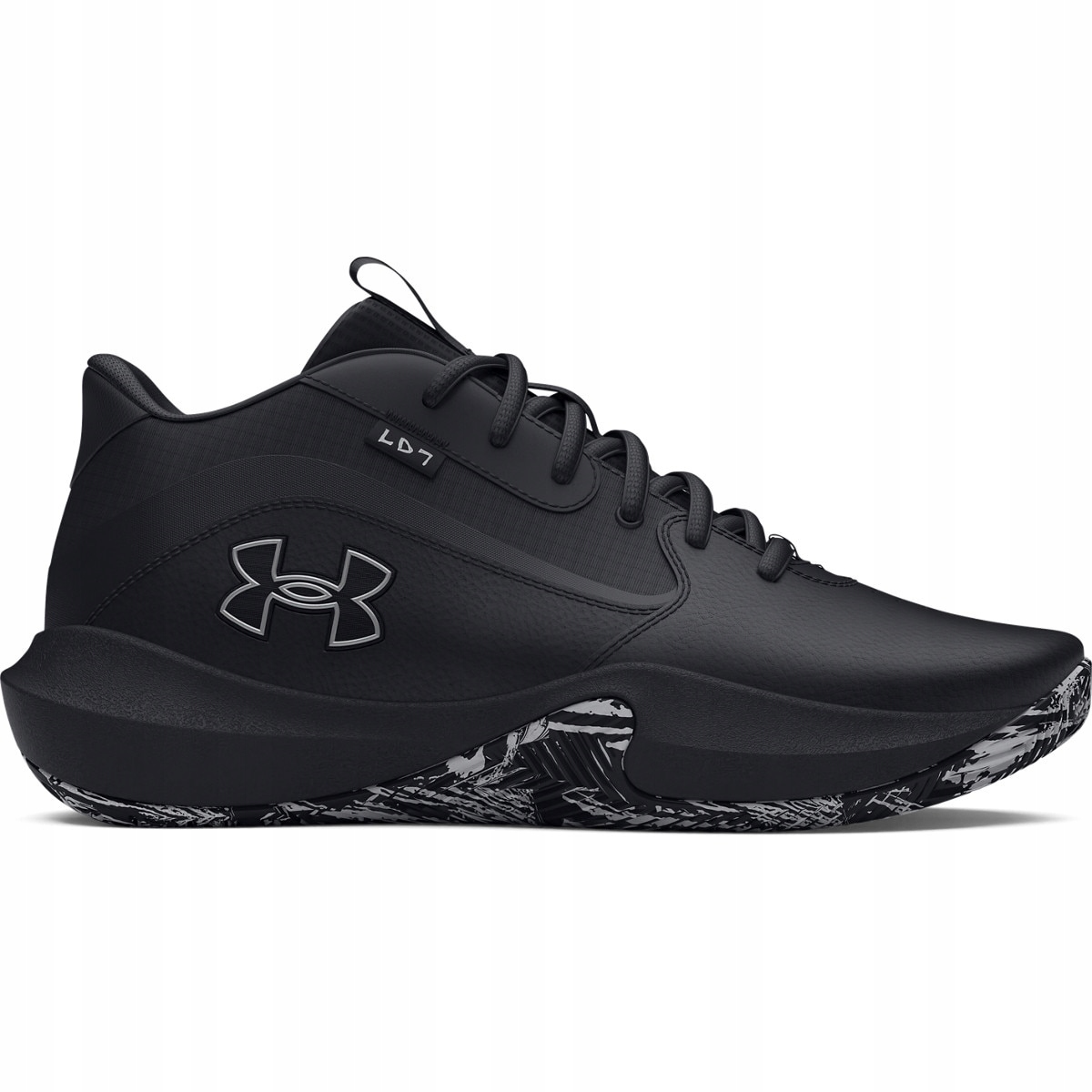 Buty do koszykówki uniseks Under Armour Lockdown 7 czarne 40