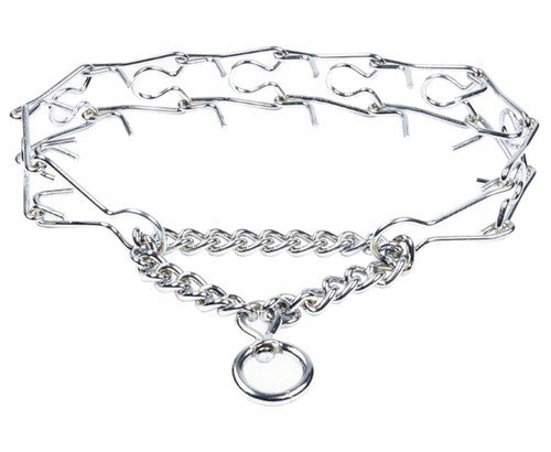 Levně Ostnatý Obojek Pro Psa Chromovaný Výcvikový Obojek Pro Výuku Chůze Č. 5